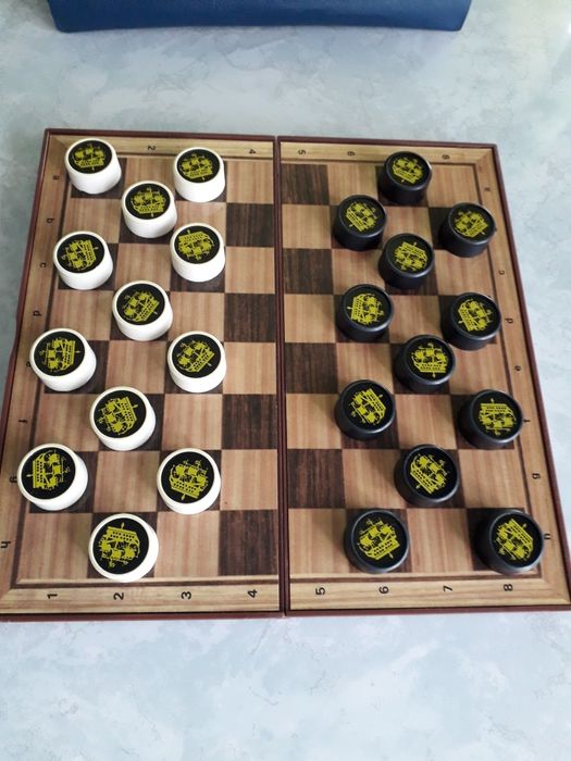 Warcaby-Szaszki na magnesach