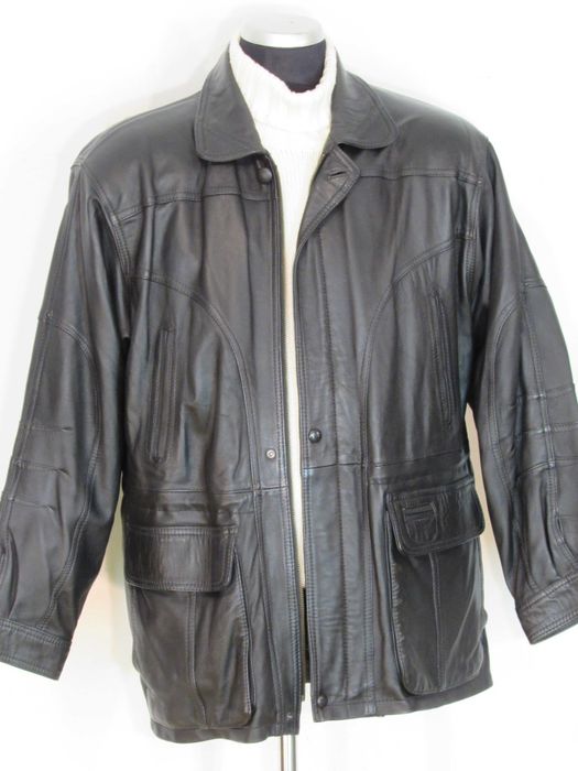 Kurtka skórzana męska Okazja! r.54