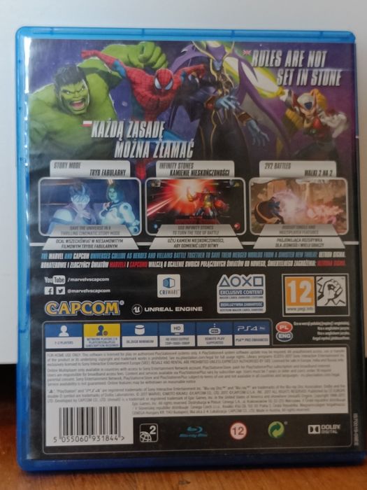 Marvel vs Capcom gra na PS4