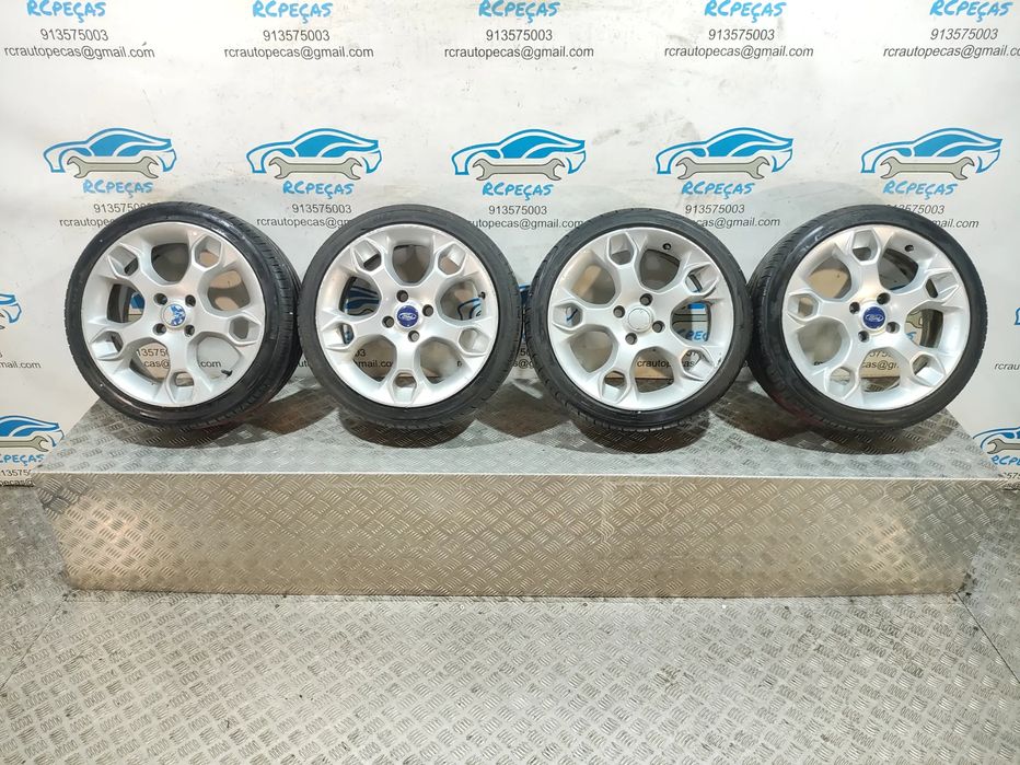 Conjunto Jantes 17 Originais Ford Fiesta Mk7 VII 7 J ET47,5 4x108
