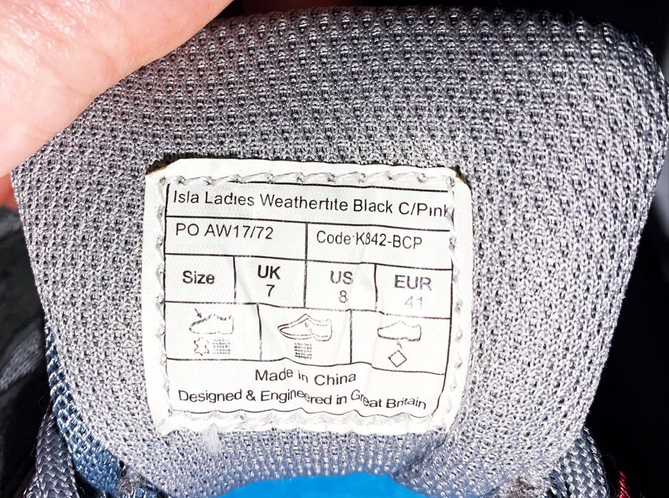 Трекинговые кроссовки Karrimor Isla Ladies Mid GORE-tex