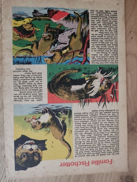 Banda desenhada "Felix mit Bessy""