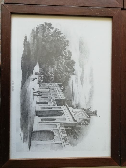 6 Antigos Quadros dos Monumentos de Sintra