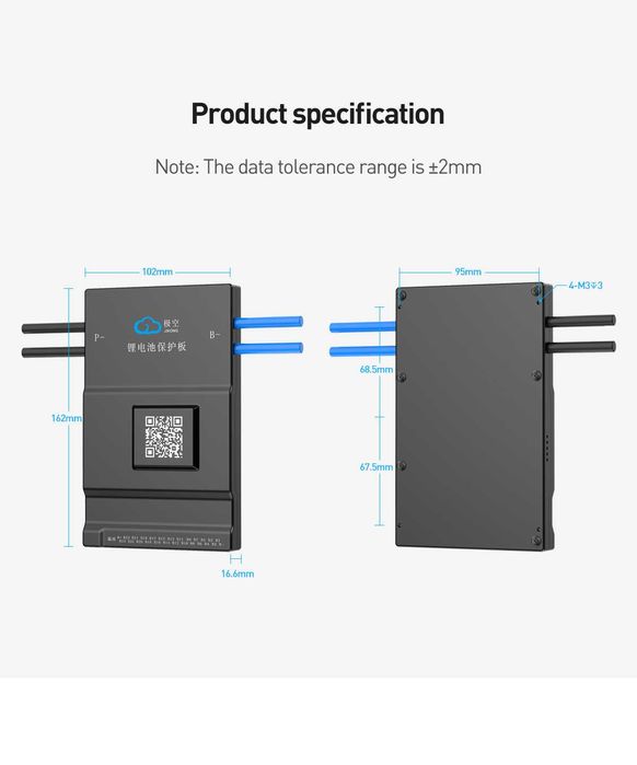 Смарт БМС JiKong JK-b1A8S10p з блутуз