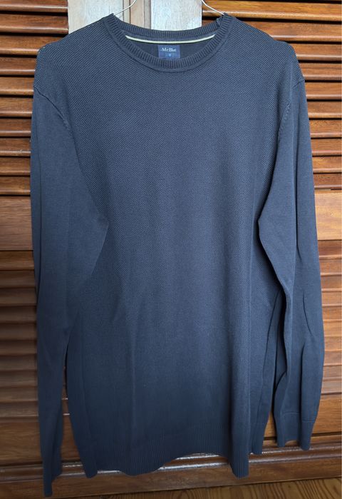 Camisola de malha Mr. Blue (tamanho M)