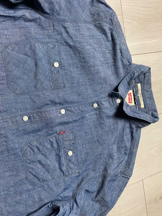 LEVIS r.L oryginalna koszula bawełniana męska stan BDB