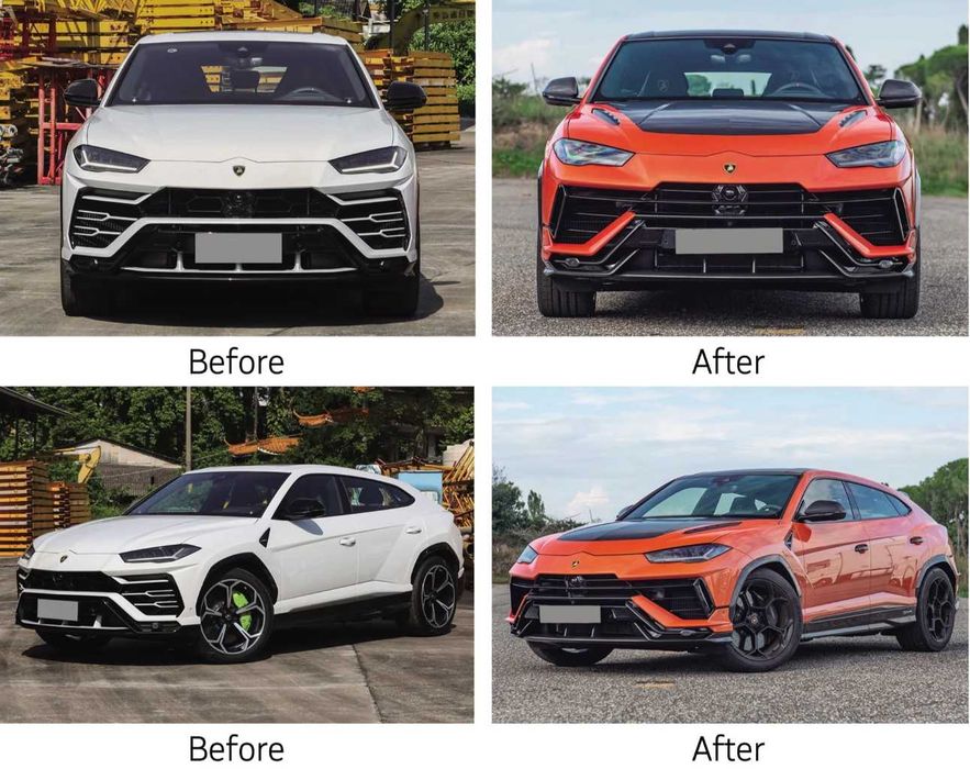 Обвес для Lamborghini Urus 2018+ в кузове Performante 2023+ РЕСТАЙЛИНГ