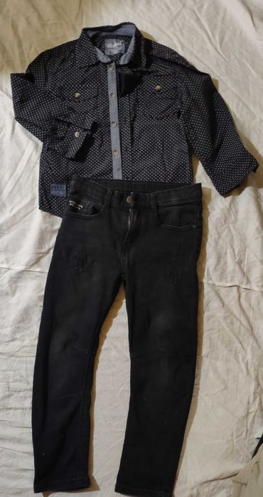 Zestaw koszula spodnie Zara 122