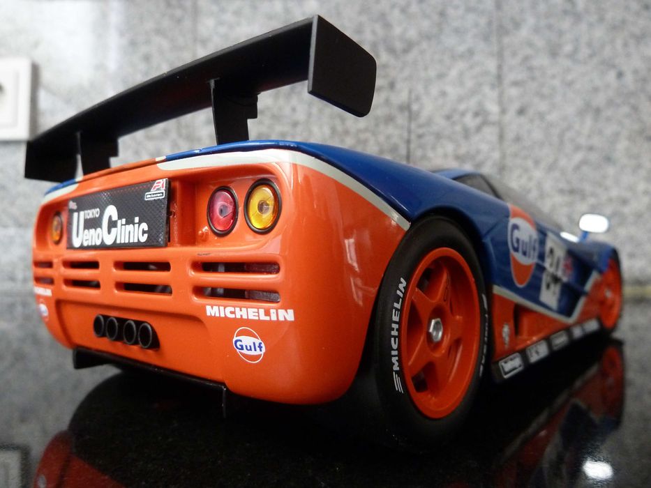 1:18 UT, McLaren F1 GTR, Gulf AutoArt Minichamps