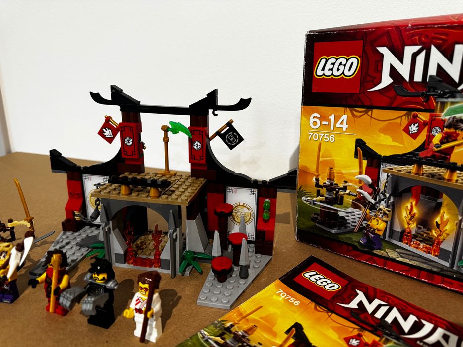 Unikat! LEGO Ninjago 70756 Starcie w Dojo KOMPLET z pudełkiem