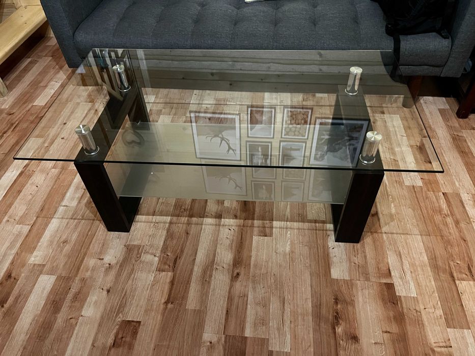 stolik ława szklany blat