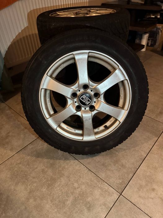 Sprzedam komplet felg MSW (OZ Racing) 5*112, 6.5Jx16 H2 + opony