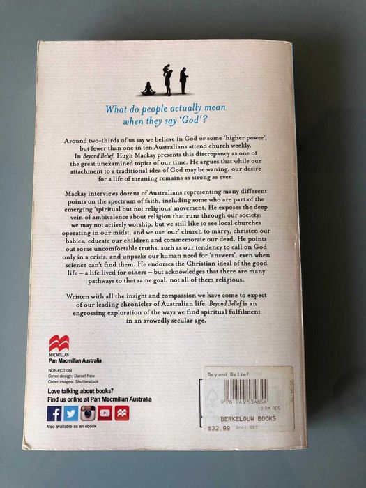 Livro Beyond Belief - Hugh Mackay