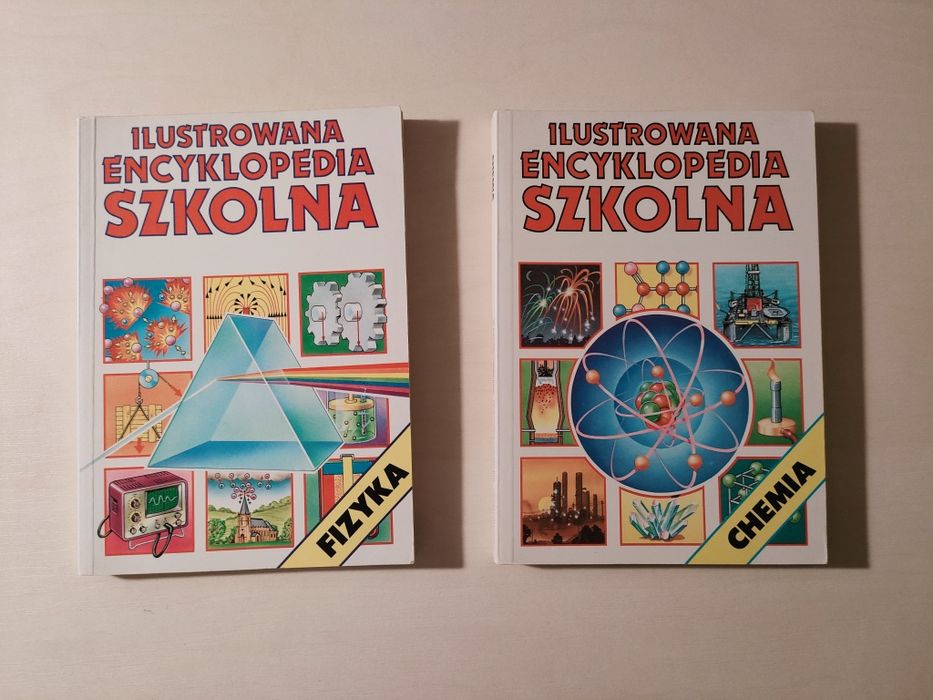 Ilustrowana Encyklopedia Szkolna – Fizyka i Chemia, zestaw za 15 zł