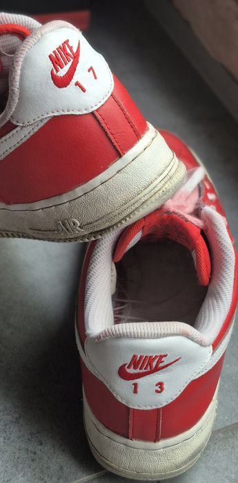 Nike Air - rozm.40, dł.25cm - czerwono-białe