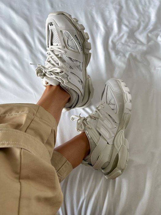 Кроссовки Balenciaga Track 3.0 White Black 36-45 Новинка Весны! Купить