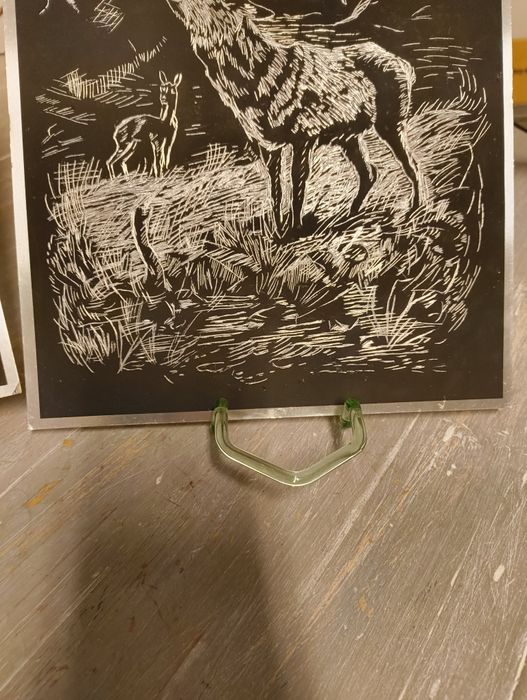 Grafiki leśnych zwierząt