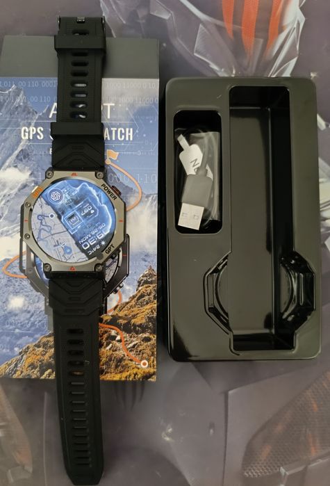 Relógio smartwatch com GPS,ai gpt, luz led *Novo*