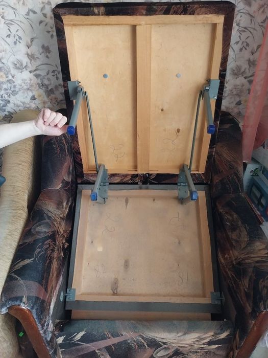 Крісло-ліжко розкладне одномісне