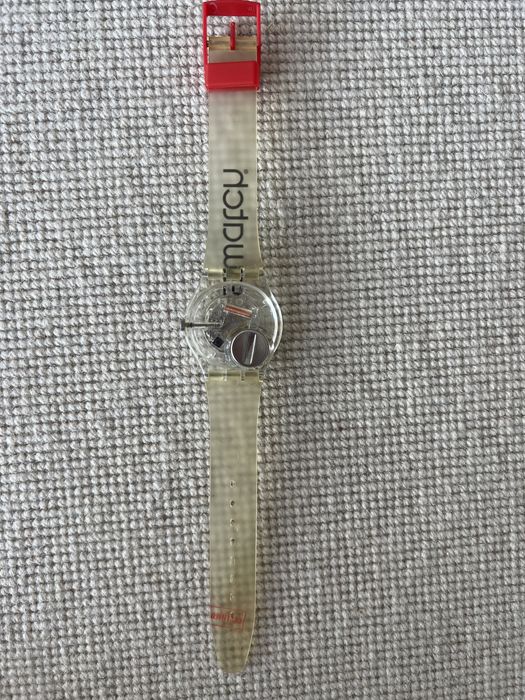 Swatch de coleção transparente.