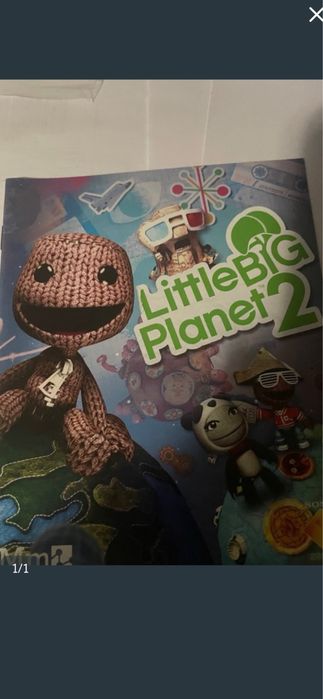 Manual jogo Ps3 Little Big Planet 2