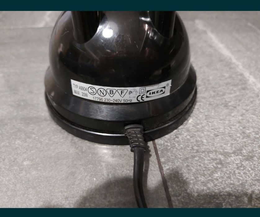 Dziecieca lampka biurowa IKEA, lampka stojąca na biurko.