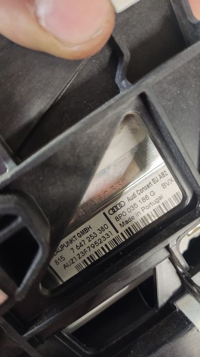 Radio odtwarzacz MP3 audi a3 8p