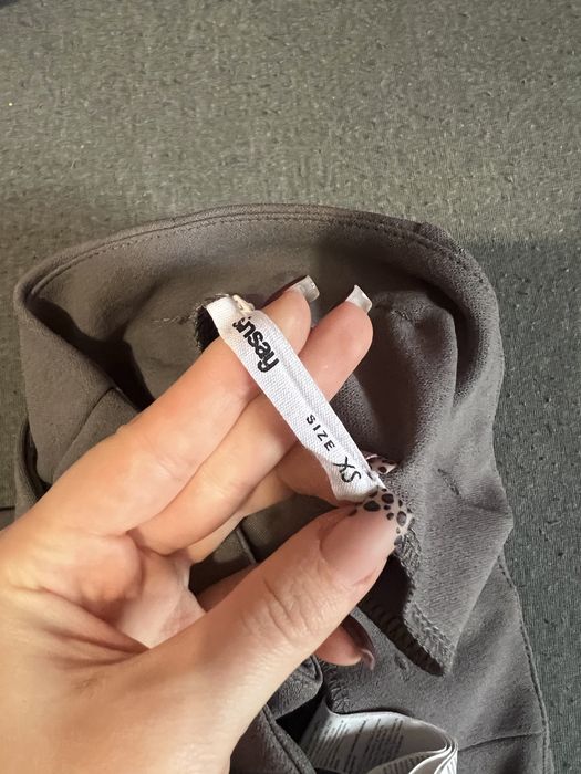 Sinsay spodnie eleganckie materiałowe szare XS