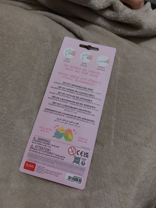 Canetas esferográficas Legami Dia dos namorados 2026