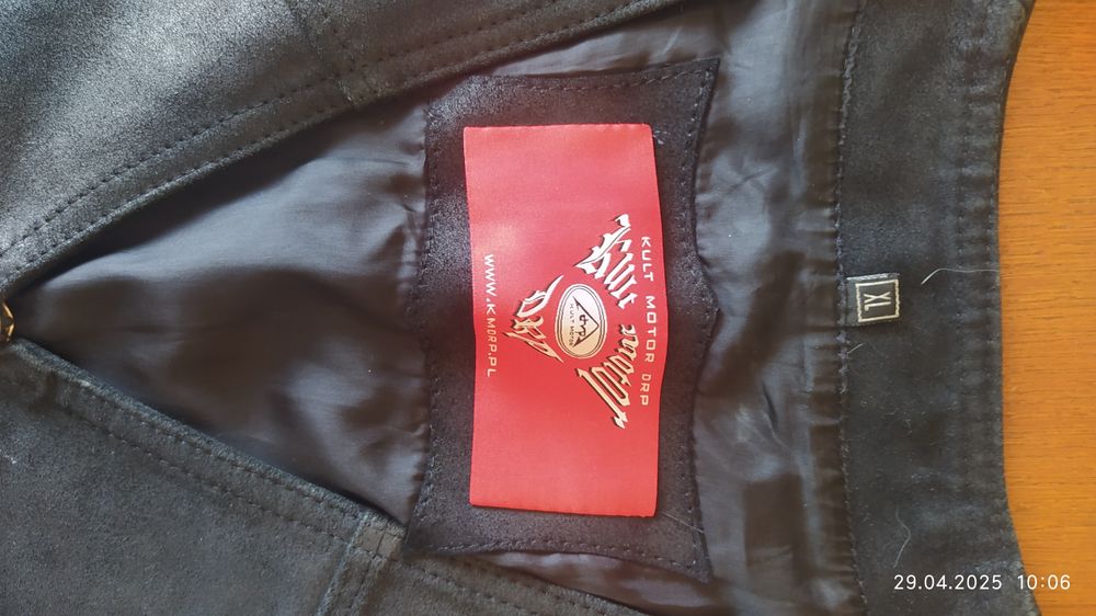 Kamizelka skóra XL