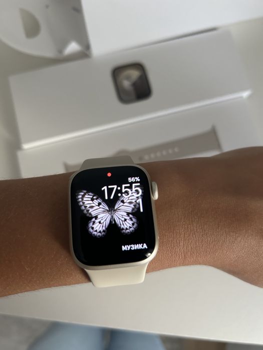 Apple Watch Series 9 41mm GPS Starlight | батарея 100%