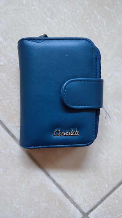 Portfel cavaldi granatowy nowy