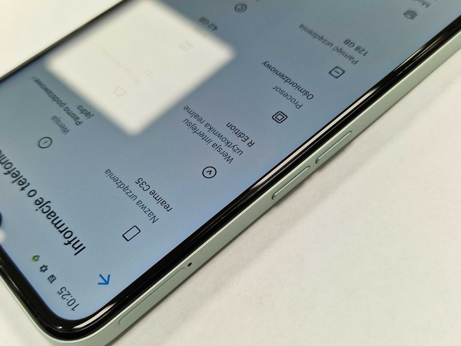 Realme C35 Dual SIM/ 4GB/ 128GB/ Zielony/ Grade A + ładowarka
