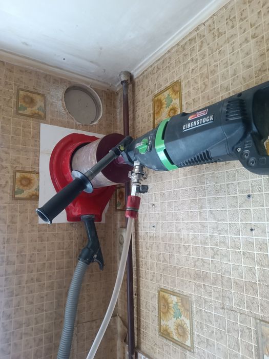 Алмазное сверление разного диаметра!!! Алмазне буріння! Свердління