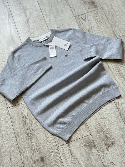 ОРИГІНАЛ Преміум легкий  Lacoste бавовна беж, хакі, сірий, блакитний S-XXL