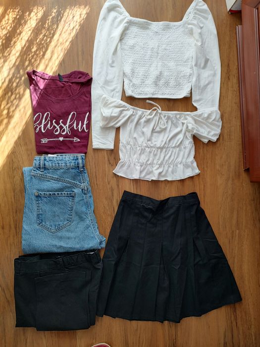 Zestaw ubrań rozmiar 15/16 lat dziewczęce