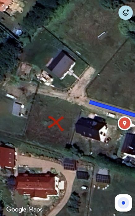 Działka budowlana 716 m² Konarskie - Widok 2