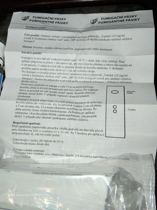 Paski spalania varidol