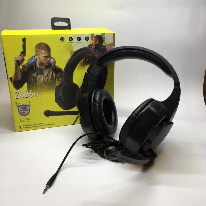 Наушники  игровые  Cyberpunk  2077  G-  006   Pro