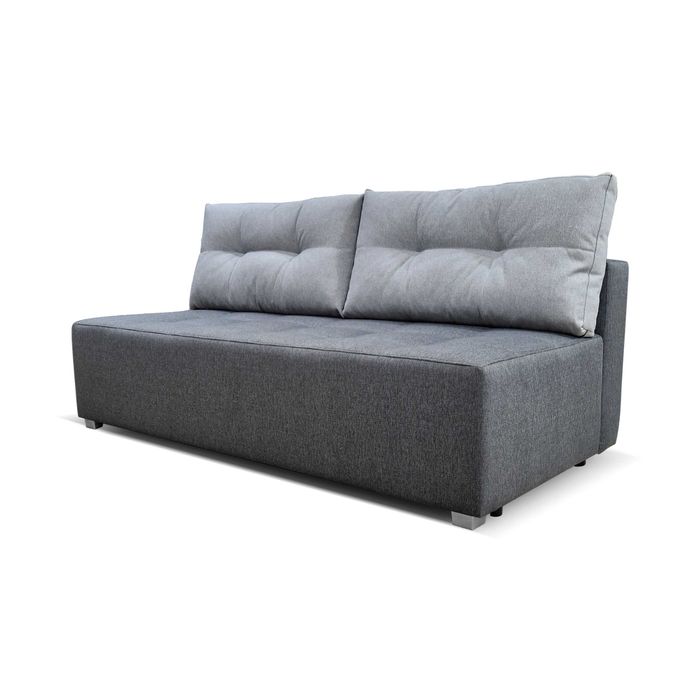 Mała sofa rozkładana DARMOWA DOSTAWA Szara Młodzieżowa Kanapa Wersalka