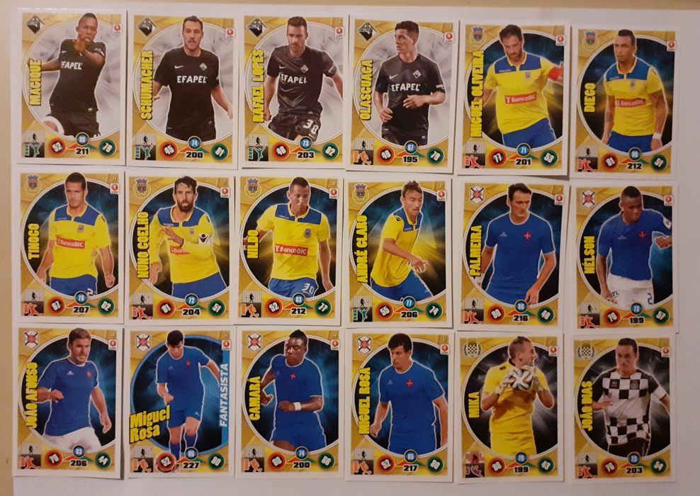 Cartas Novas Adrenalyn XL 2014-15