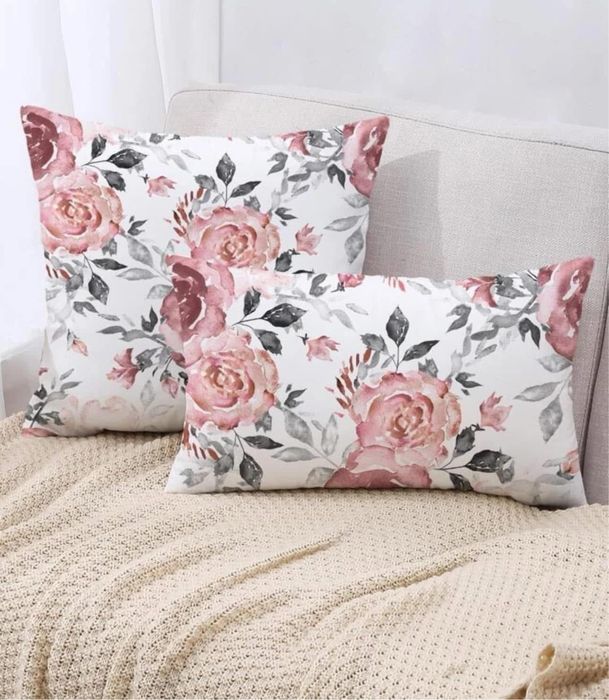 Capas de Almofada NOVAS em Tecido Aveludado Tons Rosa