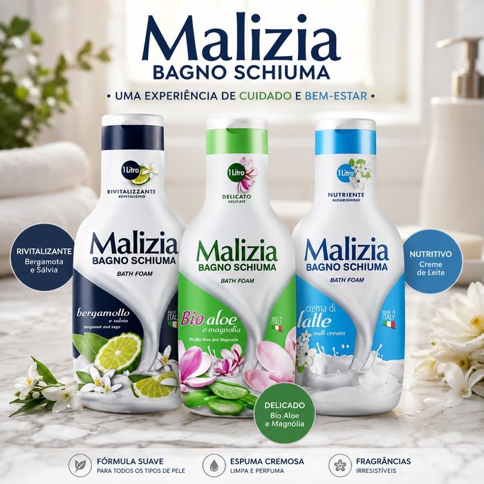 Gel de Banho 1L Malizia