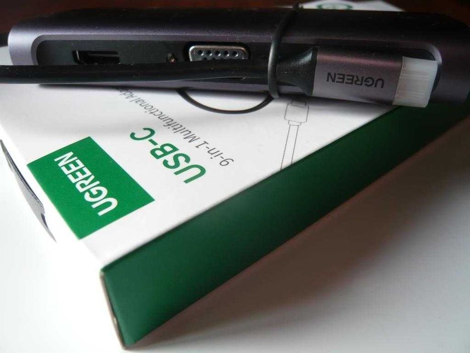 Adaptador Ugreen CM179 multifuncional USB-C 9 in 1