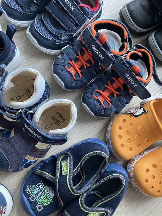 Buty dla chlopca zestaw 9 par