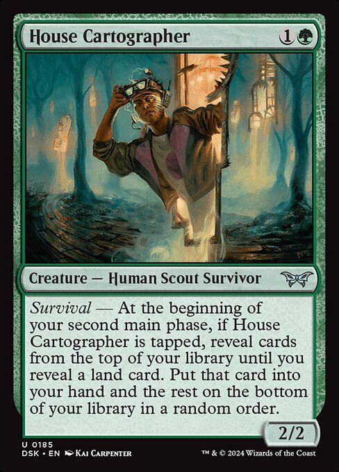 Karta Magic The Gathering House Cartographer DSK 185