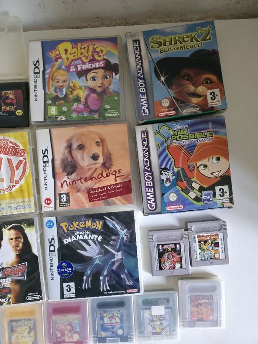 Jogos game boy / nintendo ds / ps1