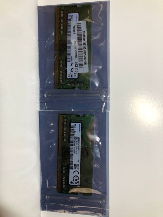 НОВА оперативна ПАМЯТЬ SO DIMM DDR4 16GB (8+8) 3200MHz Samsung Корея