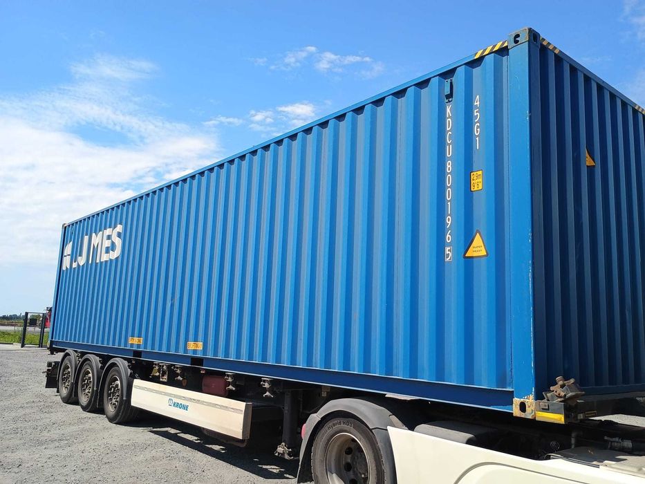 Kontener morski 40 HC, magazynowy, podwyższany! 2022 r, super jakość!