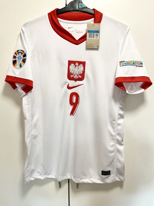 Robert Lewandowski 9 Polska Euro 2024 • Koszulka Reprezentacji